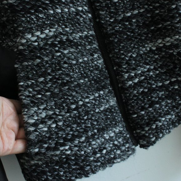 Wool and Leather Bomber - Picture 4 of 6